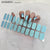 Semicured UV gel nail sticker kit UVG60003