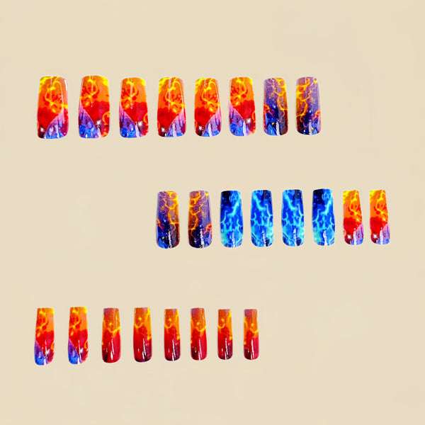 24pcs/Set Press On Nails