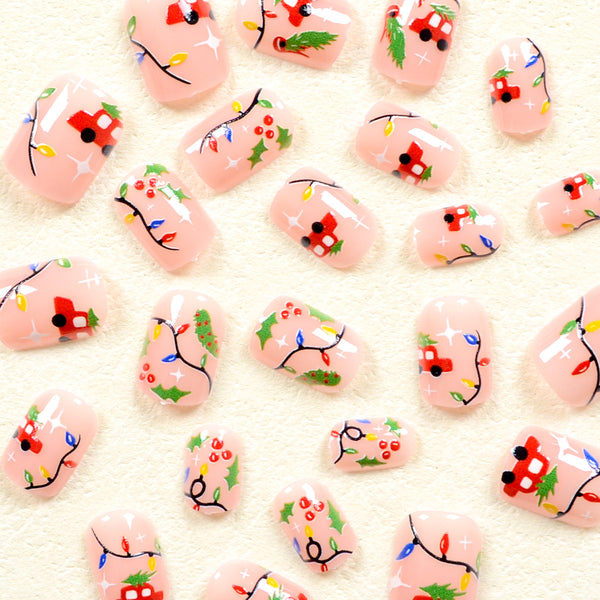 Cute cartoon car nails