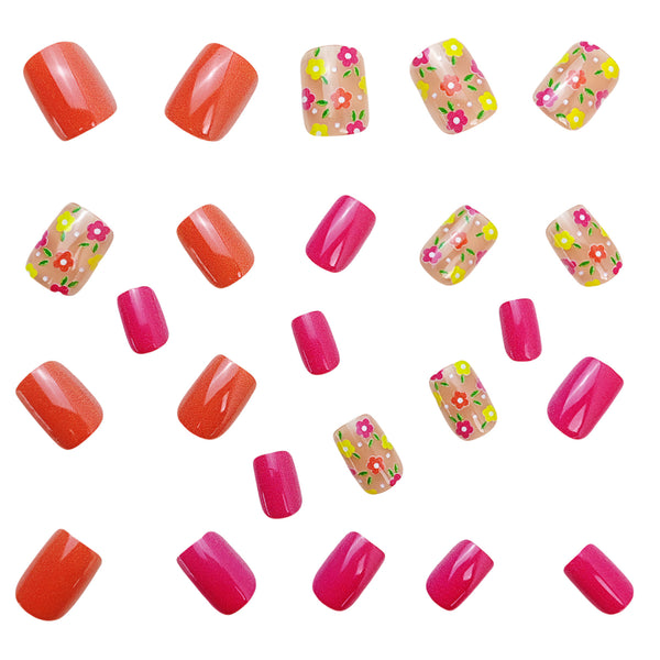 24pcs/Set Press On Nails