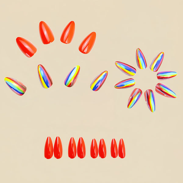 24pcs/Set Press On Nails