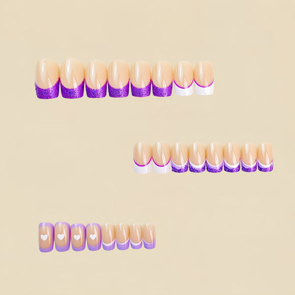 24pcs/Set Press On Nails