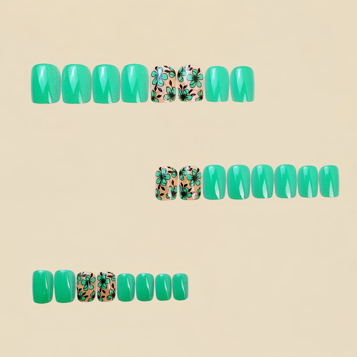24pcs/Set Press On Nails