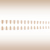 Electroplated nude 30 pieces