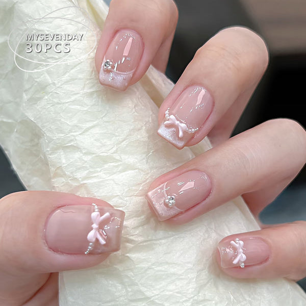 30 pcs-set-press-on-nails BY2296