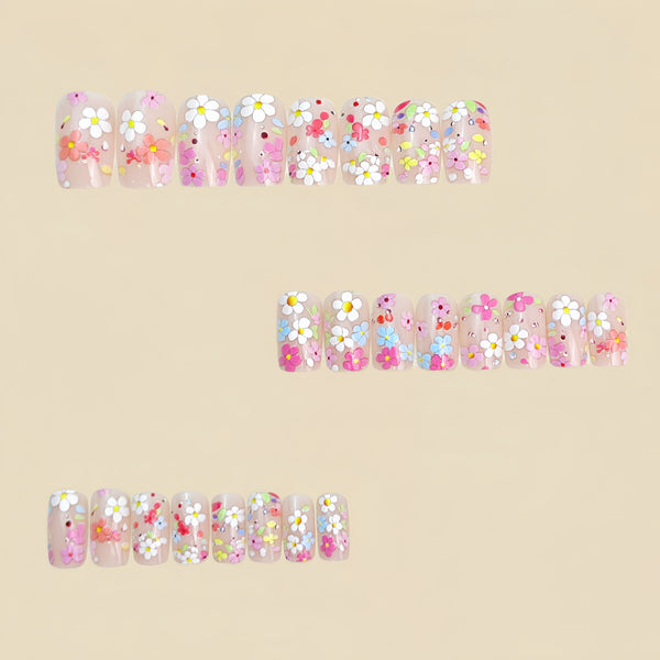 24pcs/Set Press On Nails