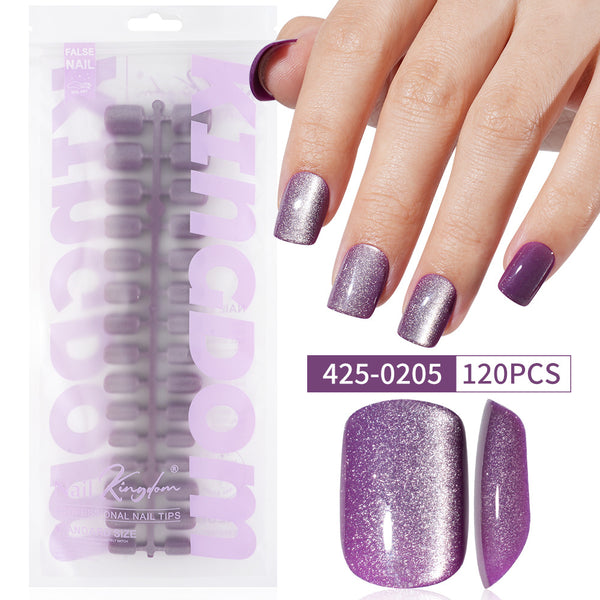 Scrub removable fake nails 120 pieces