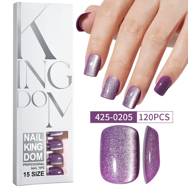 Scrub removable fake nails 120 pieces