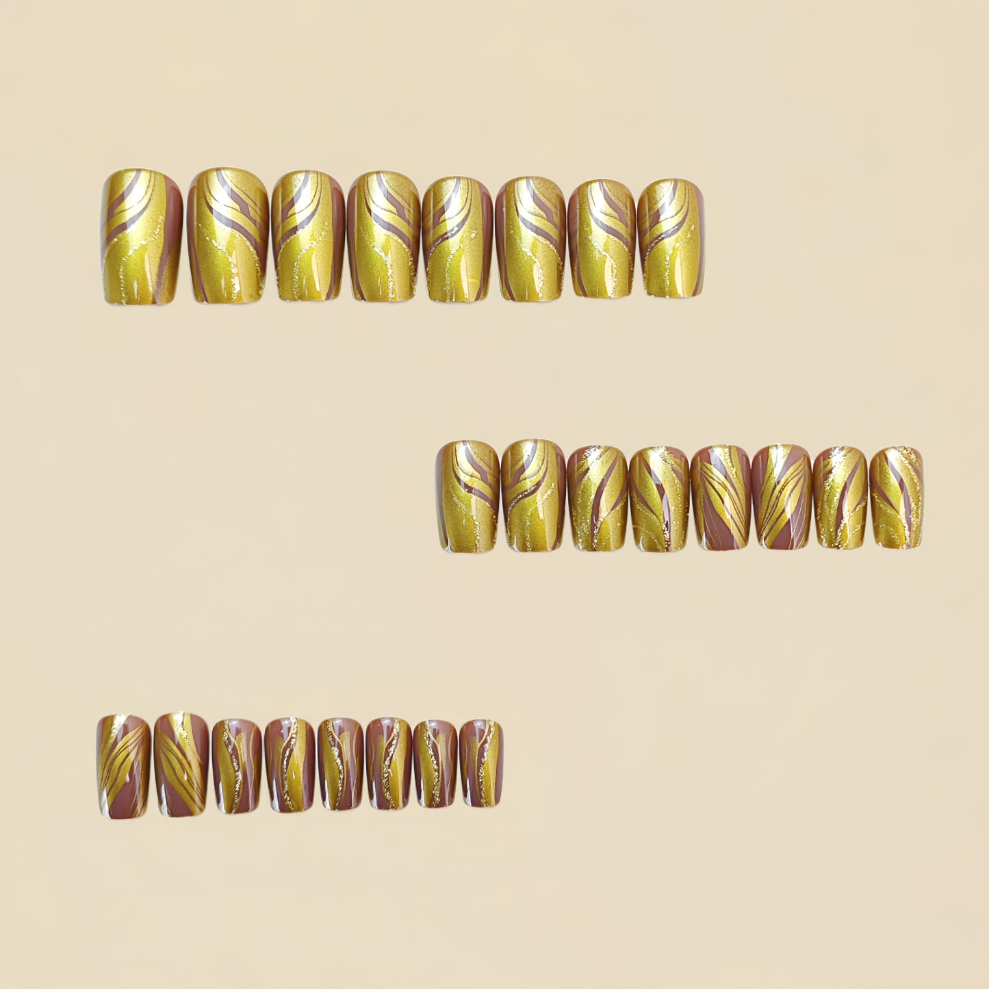 24pcs/Set Press On Nails