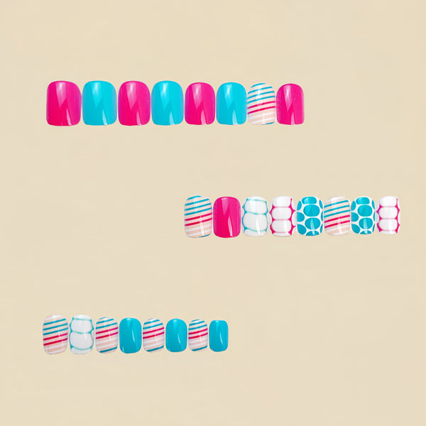 24pcs/Set Press On Nails