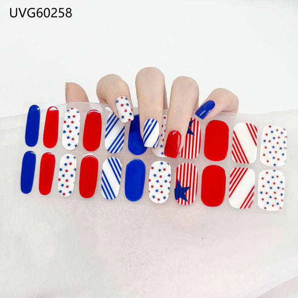 UV Gel Sticker semi-cured UVG60258