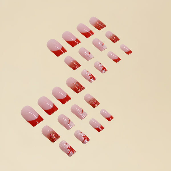 24pcs/Set Press On Nails