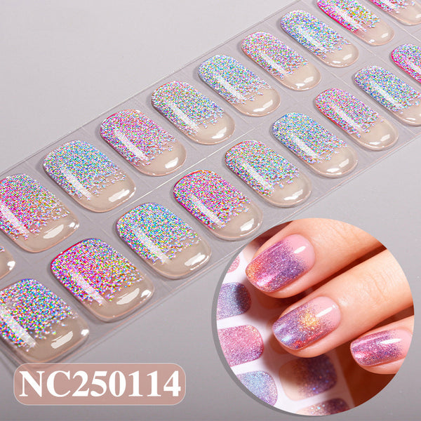 Semi-Cured Gel Nail sticker NC250114