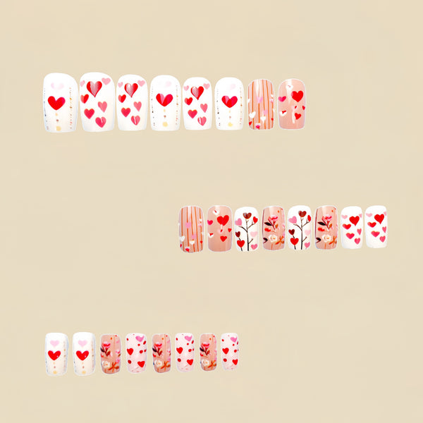 24pcs/Set Press On Nails