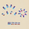 24pcs/Set Press On Nails Y989