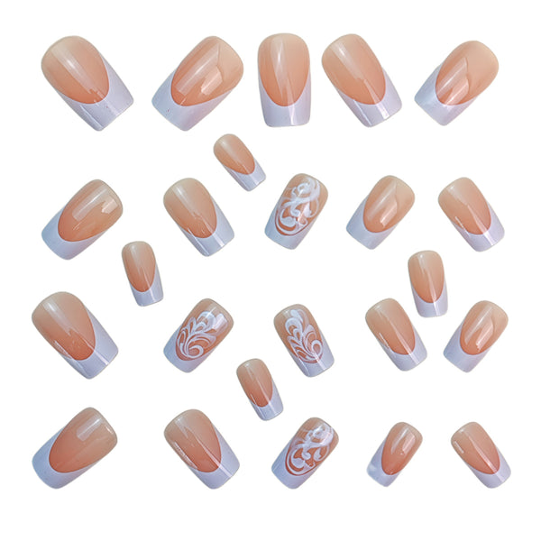 24pcs/Set Press On Nails