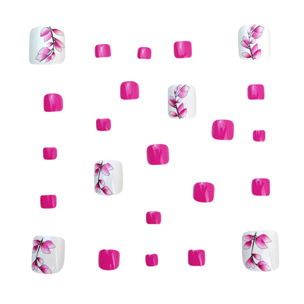 Pedicure fake nail Y1036