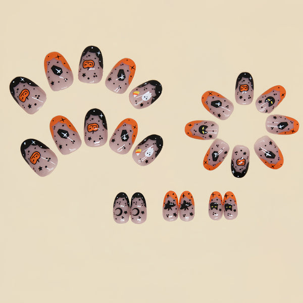 24pcs/Set Press On Nails