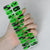 Semicured UV gel nail sticker kit JR60 (24 stickers) luminous model