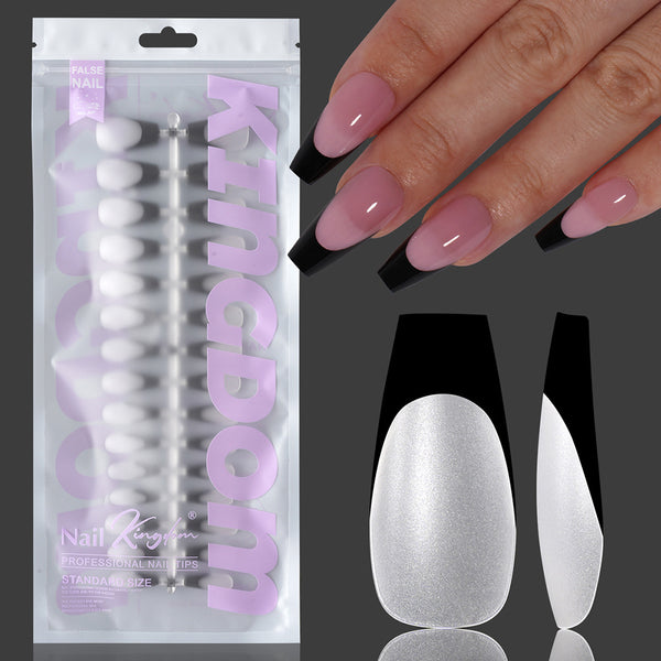 120 pcs French matte false nails