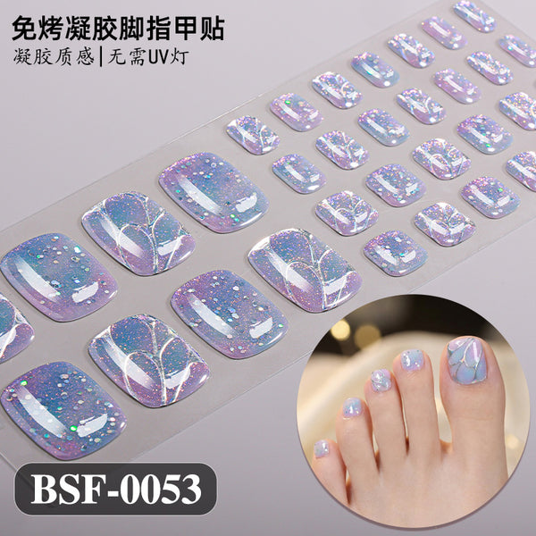 UV-free gel manicure sticker