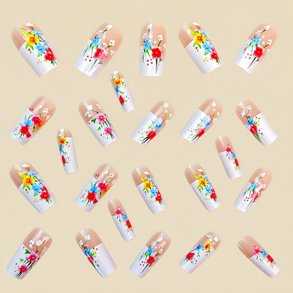 24pcs/Set Press On Nails