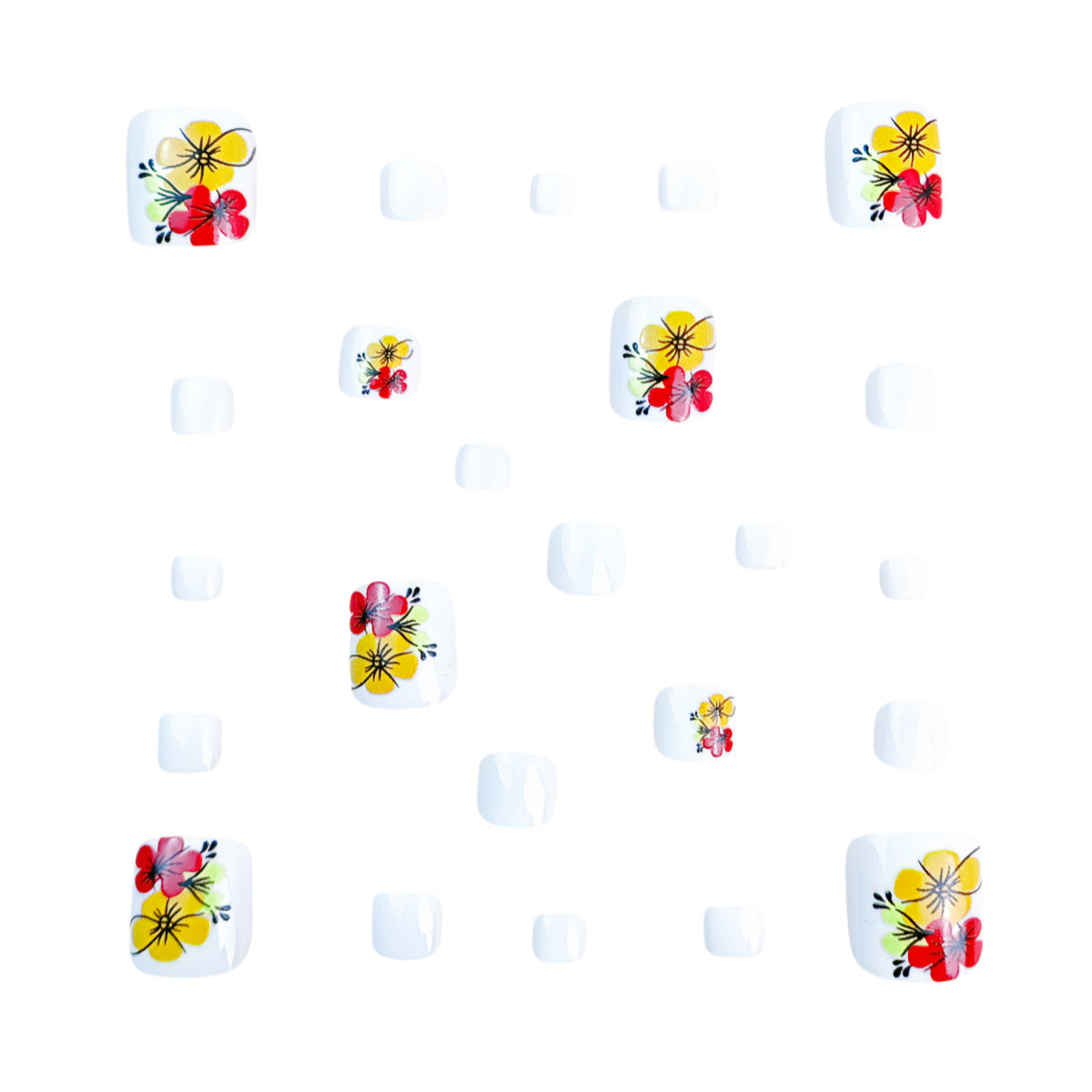 Pedicure fake nail Y827