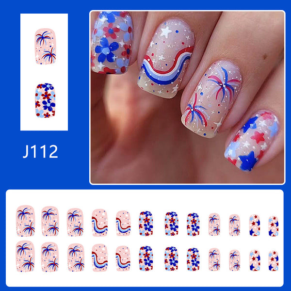 24pcs/Set Press On Nails