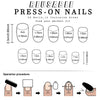 Halloween Press On Nail C571