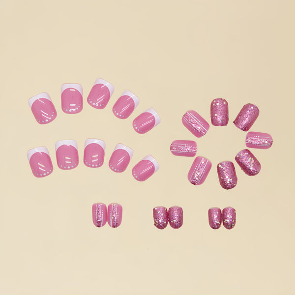 24pcs/Set Press On Nails