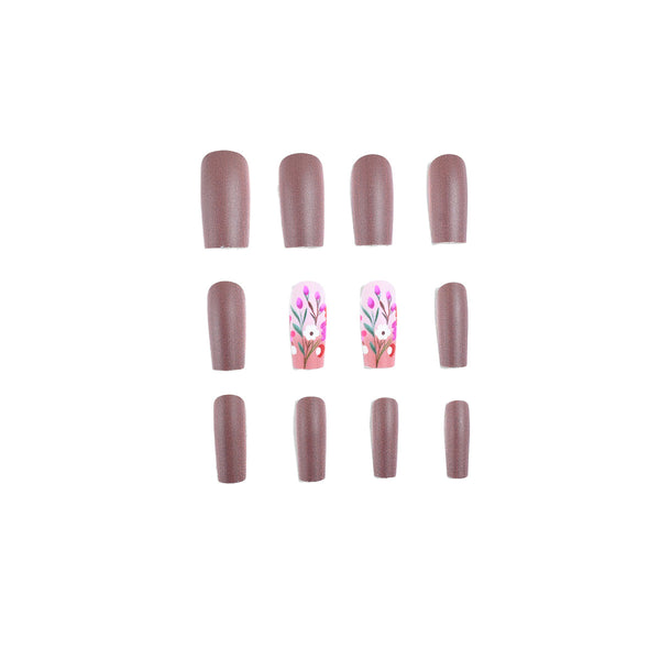 24pcs/Set Press On Nails