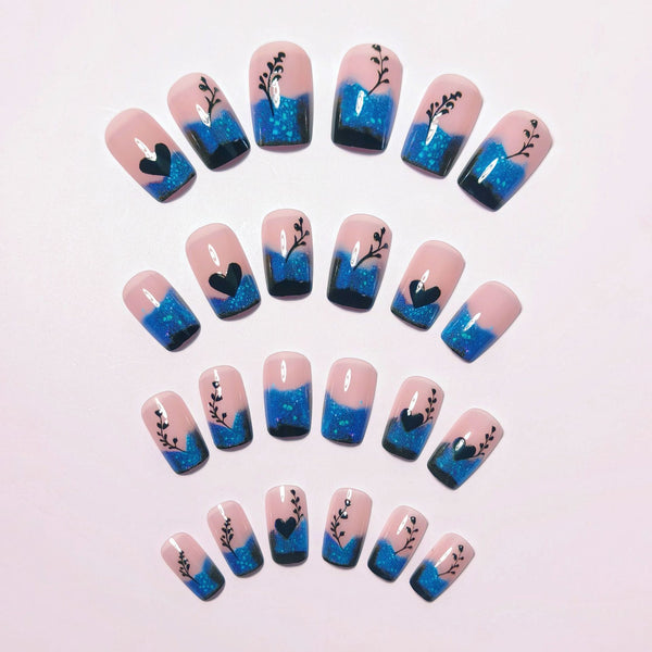 12 sizes/24 pcs press on nail