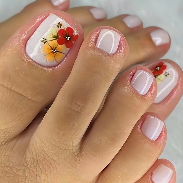 Pedicure fake nail Y827