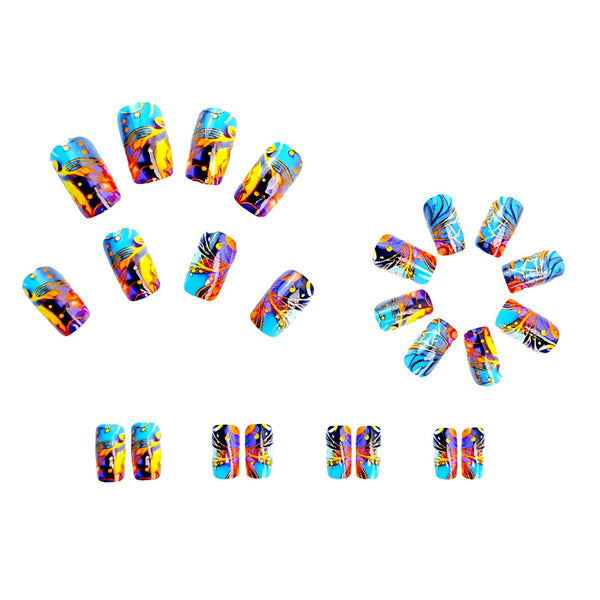 24pcs/Set Press On Nails