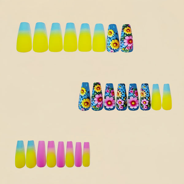 24pcs/Set Press On Nails