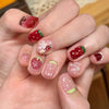 30 pois fraise mignons