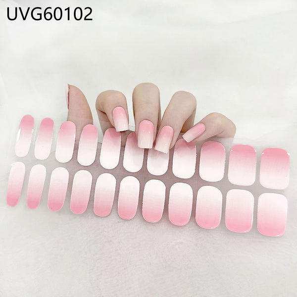 ins UV gel nail sticker UVG60102