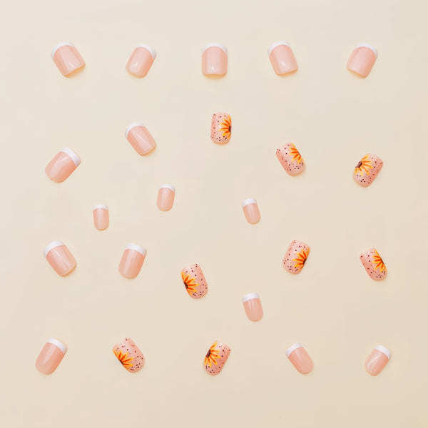 24pcs/Set Press On Nails Y093