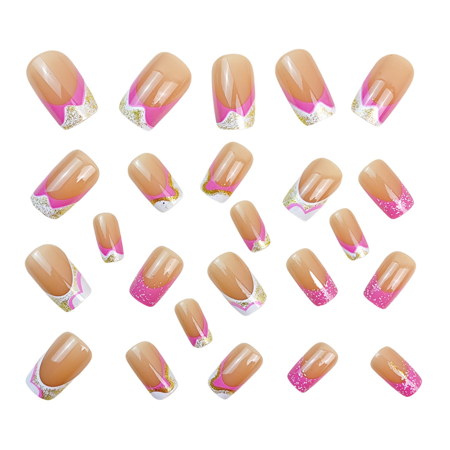 24pcs/Set Press On Nails
