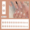 30 pieces of white ombre