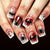 Halloween bloody gradual change bat spider blood drop