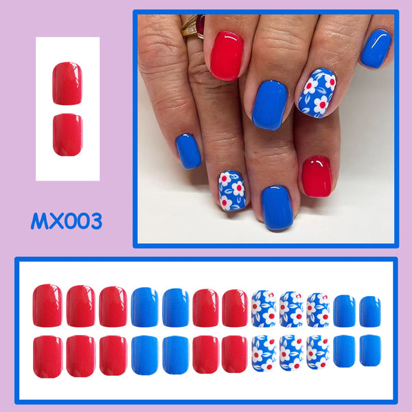 24pcs/Set Press On Nails