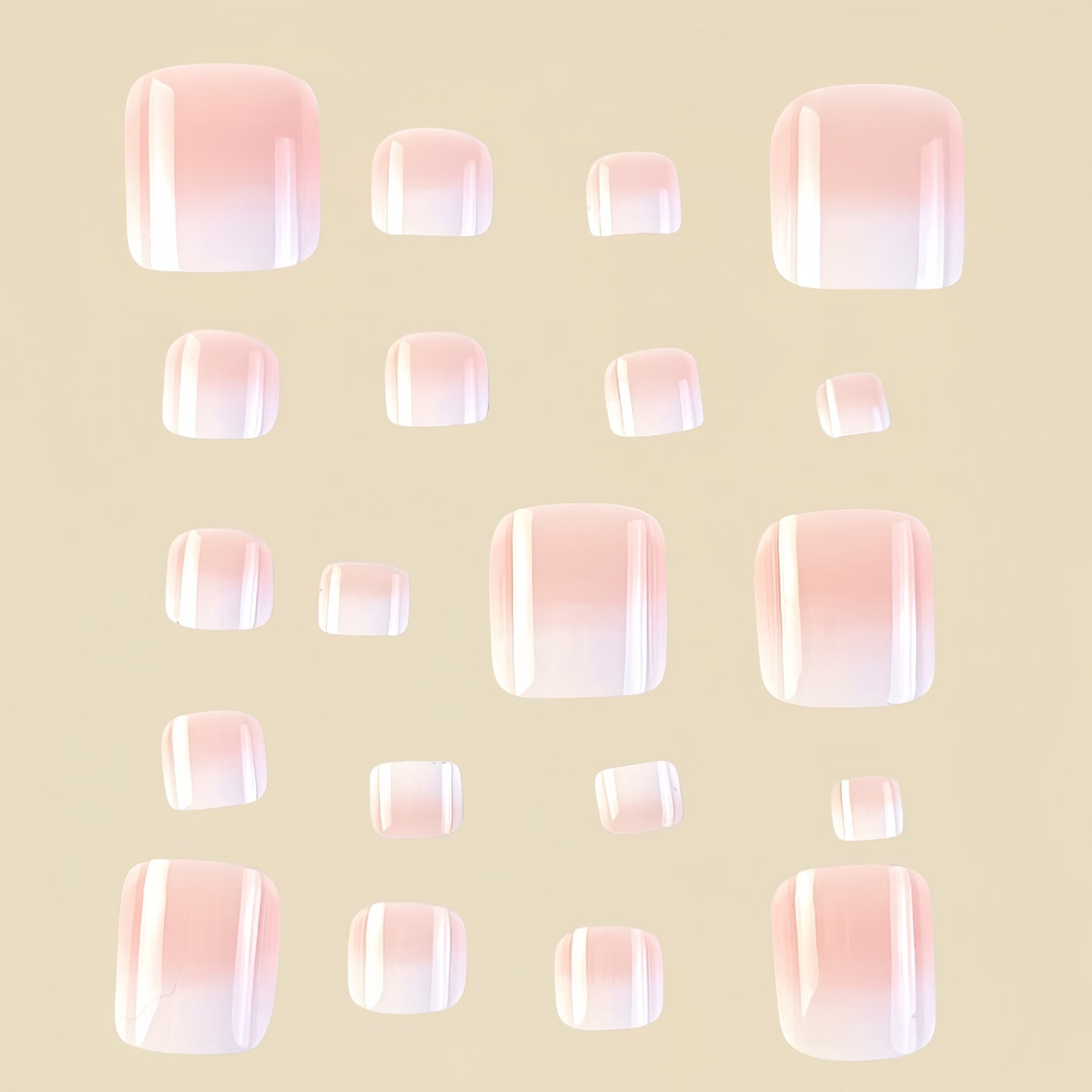 Pedicure fake nail