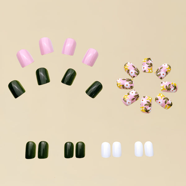 24pcs/Set Press On Nails