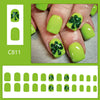 12 Sizes-24 Pcs Press On Nails C811