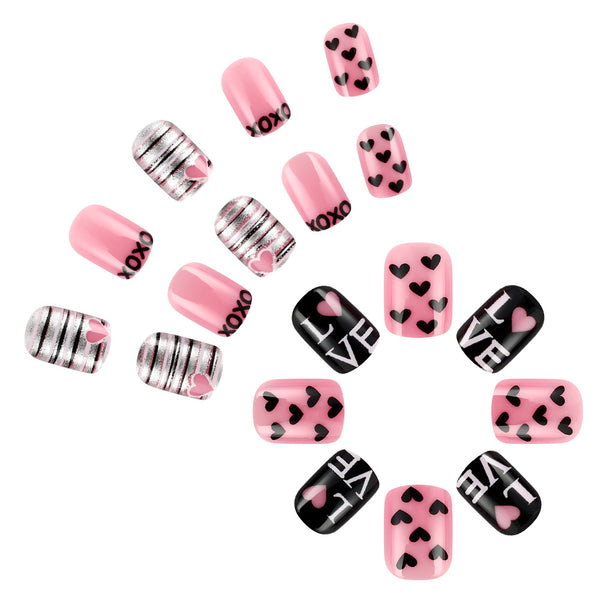 24pcs/Set Press On Nails