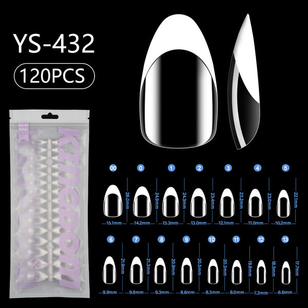 Almond nail 120 pieces