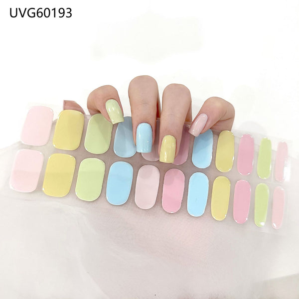 ins UV gel nail sticker