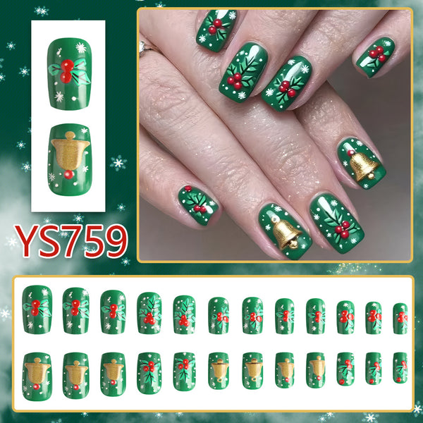 Embossed green bell cherry armor