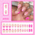 24pcs/Set Press On Nails